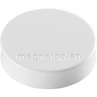 magnetoplan® Magnet Ergo Medium 1664000 30mm weiß 10 St./Pack. von magnetoplan®