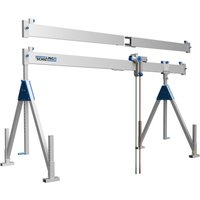 SCHILLING Alu-Portalkran mit teilbarem Träger, Einhängepunkt 1.730-2.980 mm, Länge 6.000 mm, TK 1.000 kg SCHILLING Alu-Portalkran mit teilbarem Träger, Einhängepunkt 1.730-2.980 mm, Länge 6.000 mm, TK 1.000 kg von SCHILLING