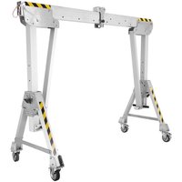 PLANETA Alu-Portalkran RAPK, inkl. Hebelzug, verfahrbar, Länge 4.000 mm, TK 3.000 kg, Größe L von Planeta