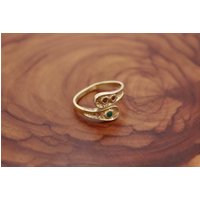 Antiker Ring/925 Silber Vergoldet Damenring #w von DieAufraeumerDE