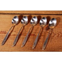 Lauffer 5 Dessertlöffel 15, 5cm Design 2 Norway/18/8 Edelstahl Besteck #z3 von DieAufraeumerDE