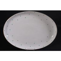 Rar Arzberg/Servierplatte L 34, 5cm 1495 - 81 Grünes Dekor #z1 von DieAufraeumerDE