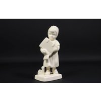 Rar Goebel Figur/Mädchen Mit Büchern Weiß #u3 von DieAufraeumerDE