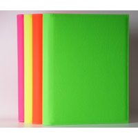 Dokumentenmapppe Neonfarben Auch Mit Personalisierung Leder von DieBesondereMappe