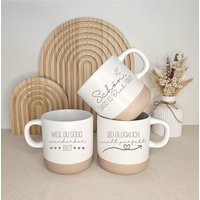 Tasse Spruch Besondere Menschen Kaffeetasse Herz Kaffee Tee Teetasse von DieFarbkleckserei123