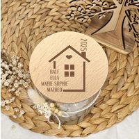 Vorratsglas Personalisiert Mit Gravur Geschenk Einzug Richtfest Bauherren Umzug von DieFarbkleckserei123