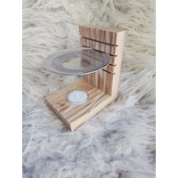 Räucherstövchen Aus Holz Mit Sieb | Räuchersieb Esoterik Zum Räuchern Von Kräutern Und Harzen , Typ 2 Altholz 1 X Refill-Kerze Räucherstövchen Aus Holz Mit Sieb | Räuchersieb Esoterik Zum Räuchern Von Kräutern Und Harzen , Typ 2 Altholz 1 X Refill-Kerze von DieIdeenschmiede