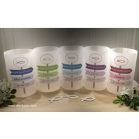 Lichthülle, Windlicht Pergament Zur Konfirmation, Kommunion, Firmung Oder Taufe "Wegweiser" Design 321 von DieKarteShop