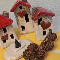 Keramik Räucherhaus Keramik Räucherhaus von DieKeramikmacherin