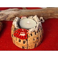 Keramik-Windlichthaus von DieKeramikmacherin