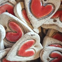 Traumhaftes Herz Aus Keramik Traumhaftes Herz Aus Keramik von DieKeramikmacherin