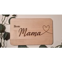 Personalisiertes Holzbrett Frühstücksbrett Mit Gravur Vesperbrett Für Kinder Und Geschenk Die Küche von DieKreativkoepfe