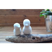 Vogelpaar, Deko Vogel, Dekoobjekt, Frühlingsdeko von DieLichtwerkstatt