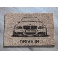 Fußmatte Bmw L E90 Drive in Mit Wunschkennzeichen Personalisierbar E36 E46 E39 Andere Modelle Auf Anfrage von DieMau