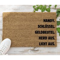 Fußmatte L Lustige Schlüssel Handy Geschenk Zu Einzug von DieMau