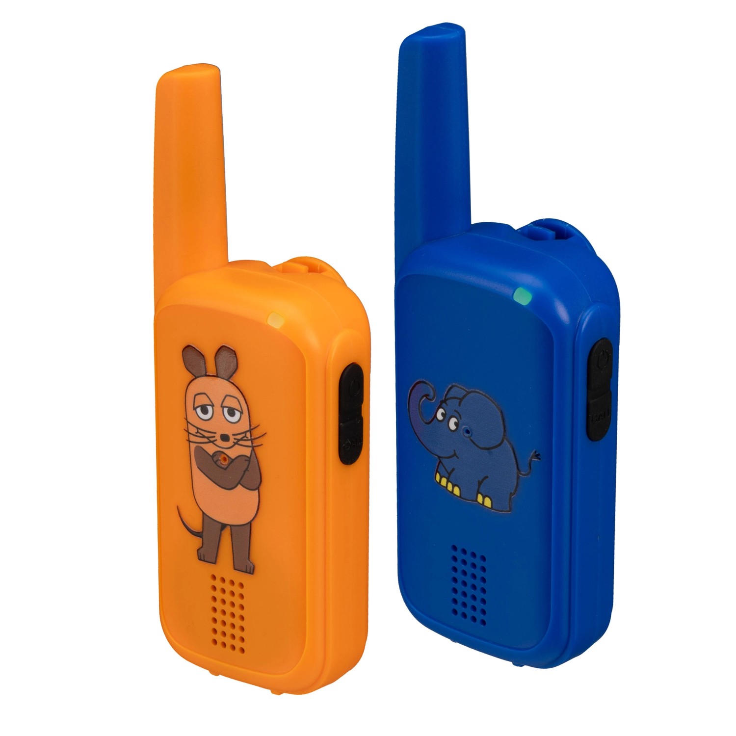 DieMaus Walkie-Talkies 2er Set Blau-Orange DieMaus Walkie-Talkies 2er Set Blau-Orange von DieMaus