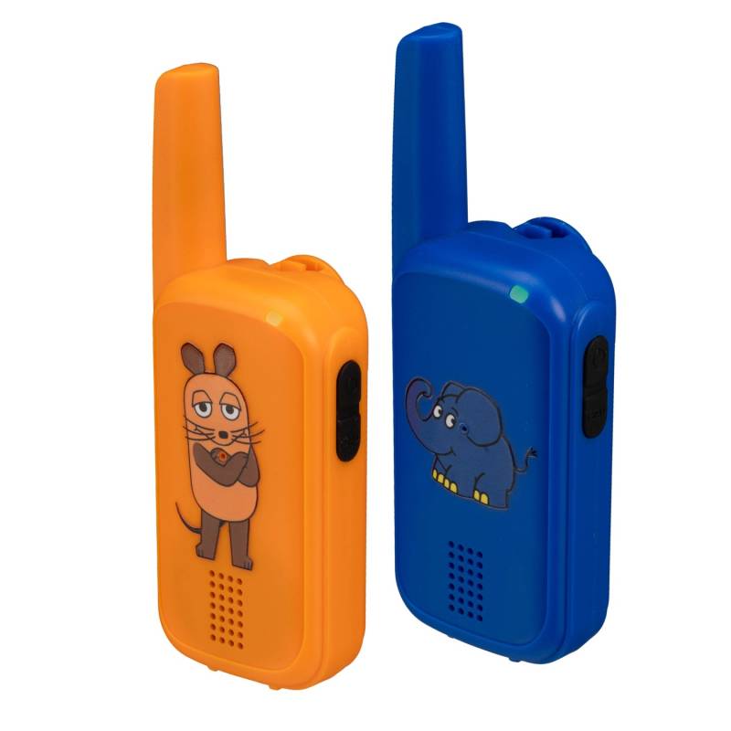 DieMaus Walkie-Talkies 2er Set Blau-Orange DieMaus Walkie-Talkies 2er Set Blau-Orange von DieMaus