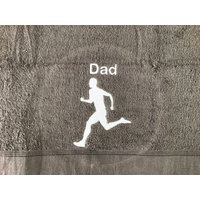 Läufer Handtuch Bestickt Mit Motiv + Name Läufer Handtuch Bestickt Mit Motiv + Name von DieNaehfee
