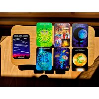 Deine Astro Aspekte - 38 Orakelkarten Mit Sternzeichen, Planeten, Häusern Und Seelenbotschaften Für Astrologie, Intuition Lebensführung von DieNaturfluesterer