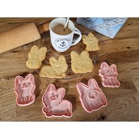 Corgi Cookie Cutter Set - Lieblingshunde Der Queen- Keksausstecher Für Hundefreunde Hunde Keramik Fondant Und Fimo von DieSaarfriesen