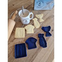 Golf Cookie Cutter Set - Keksstempel Ausstecher Keksausstecher Tonstempel Clay Sport Ausstechformen Golfen von DieSaarfriesen