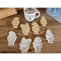 Tomte Der Wichtel Als Cookie Cutter Set - Weihnachtswichtel Gartenzwerg -Keksausstecher Ausstechform Fondant Fimo Keramik Backzubehör Tomte Der Wichtel Als Cookie Cutter Set - Weihnachtswichtel Gartenzwerg -Keksausstecher Ausstechform Fondant Fimo Keramik Backzubehör von DieSaarfriesen