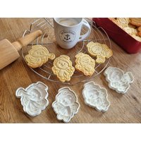 Weihnachtsengel Cookie Cutter Set , Keksausstecher Mit Verschiedenen Weihnachtsengelchen, Keksstempel Weihnachtsengel Cookie Cutter Set , Keksausstecher Mit Verschiedenen Weihnachtsengelchen, Keksstempel von DieSaarfriesen