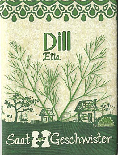 Die Stadtgärtner Dill-Saatgut | sehr schmackhaft und perfekt zu Fischgerichten | Sorte "Ella" | Samen für 80 Pflanzen von Die Stadtgärtner