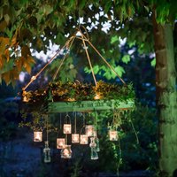 Wunderschöne Hängeampel Für Draussen I Hängendes Zwiebelsieb Den Garten Tolle Dekoration von DieStadtgaertner