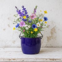 Antike Emaille Kanne Mit Henkel | Alter Dunkelblauer Teekessel Vintage Shabby & Rustikales Bauernhaus Dekor Blumenampel 1930Er/ 1950Er Jahre Antike Emaille Kanne Mit Henkel | Alter Dunkelblauer Teekessel Vintage Shabby & Rustikales Bauernhaus Dekor Blumenampel 1930Er/ 1950Er Jahre von DieTandlerei