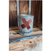 Spardose Notgroschen Reserve Wollfilz W147 Spardose Notgroschen Reserve Wollfilz W147 von DieWichtelstickerei