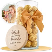 Geschenk-Glas Spruch "Glück Ist Eine Freundin Wie Dich Zu Haben", Spruch, Geburtstagsgeschenk, Geschenk Freundin, Bff Geschenk-Glas Spruch "Glück Ist Eine Freundin Wie Dich Zu Haben", Spruch, Geburtstagsgeschenk, Geschenk Freundin, Bff von DieWunschmanufaktur