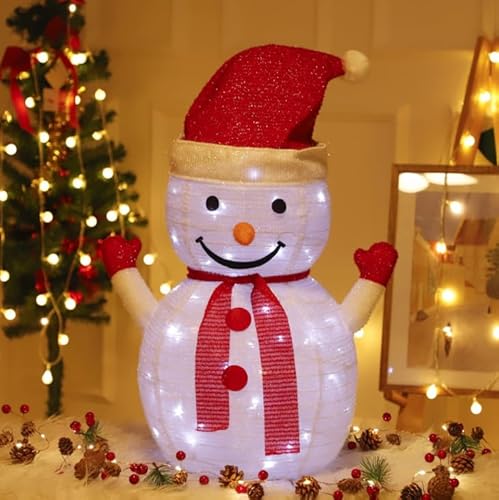 Diealles Shine 3D Weihnachtsfiguren für Deko, LED Weihnachtsbeleuchtung, Weihnachtsdeko für Innen Aussen von Diealles Shine