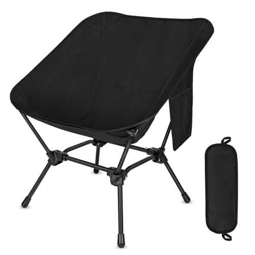Diealles Shine Campingstuhl, Ultraleicht Faltbar Campingstühle, Campingstuhl Kleines Packmaß für Picknick Outdoor Wandern Angler von Diealles Shine