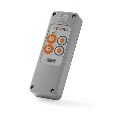 Bidirektionaler TransceIVer mit 4 Funktionen CARDIN TXQPRO504BD-4 Automatik Garantie von Dieffematic