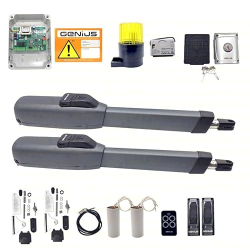 Set mit zwei Türen, Schlägeln, Kit Mistal 433 RC MHZ FAAC GENIUS 51700781 von Dieffematic
