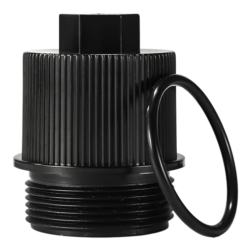 Diegimr 1stk 190030 Abflussstopfen Kappe für Pentair FNS Plus/Clean and Clear Plus/Quad DE-Filter, Poolfilter Ablassstopfen Ersatz mit O-Ringen für Zubehör Poolwartung von Diegimr