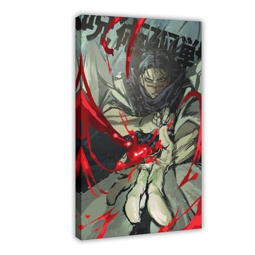 Diempi Anime Choso Jujutsu Kaisen (3) Poster Leinwand Poster Wanddeko Wohnzimmer Schlafzimmer Wanddeko 20x30cm von Diempi