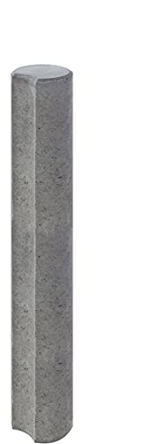 Diephaus 7555009 280X120CM: VERBUNDPALISADE GRAU PALISADE von Diephaus