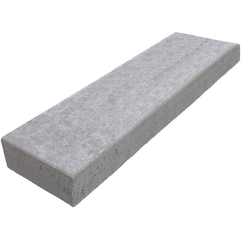 Diephaus Blockstufe Grau 125x35x15 cm von Diephaus