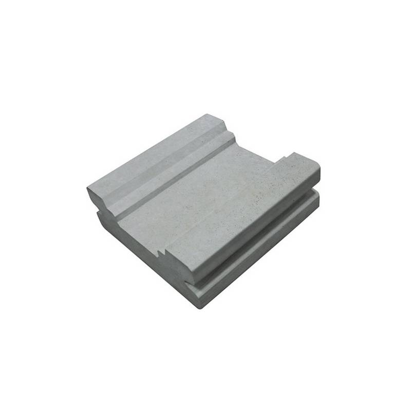 Diephaus Fundamentstein grau 22 x 22 x 8 cm von Diephaus