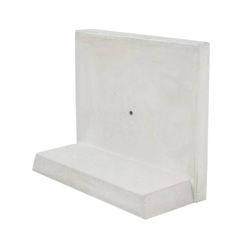 Diephaus L-Stein Beton bewehrt grau 55 x 100 x 30 x 8 cm von Diephaus
