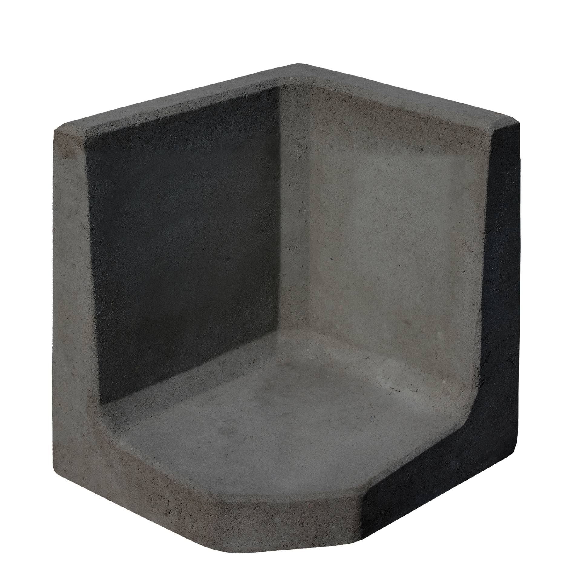 Diephaus L-Stein Ecke Beton anthrazit 50 x 50 x 50 x 7 cm Diephaus L-Stein Ecke Beton anthrazit 50 x 50 x 50 x 7 cm von Diephaus