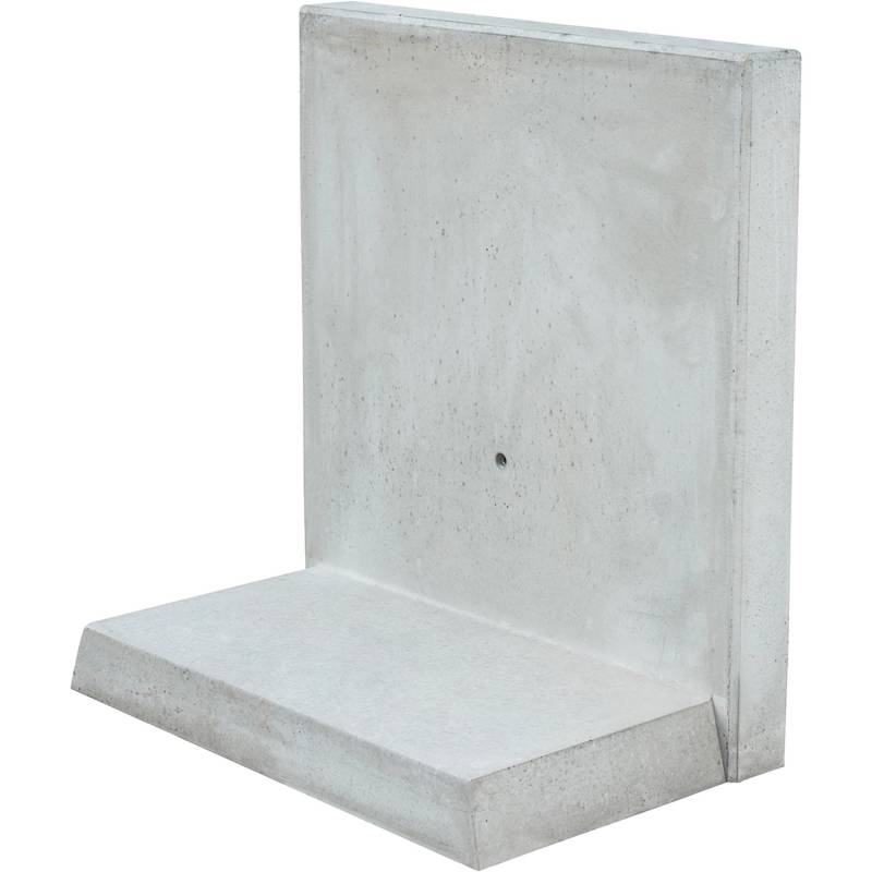 Diephaus L-Stein bewehrt Grau 105 x 100 x 60 x 12 cm von Diephaus