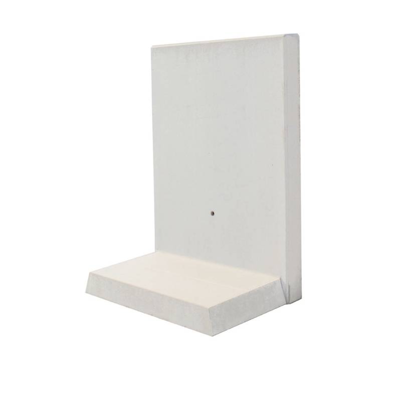 Diephaus L- Stein bewehrt Grau 130 x 100 x 70 x 8 cm von Diephaus