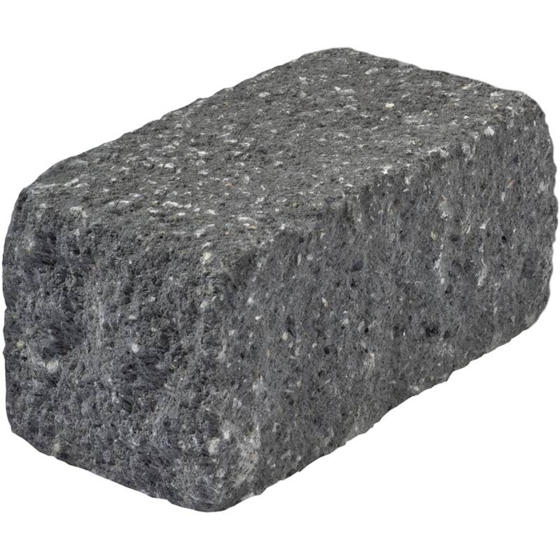 Diephaus Mauerstein Maximo Kina Schwarz 25 x 12,5 x 12,5 cm PE3 von Diephaus