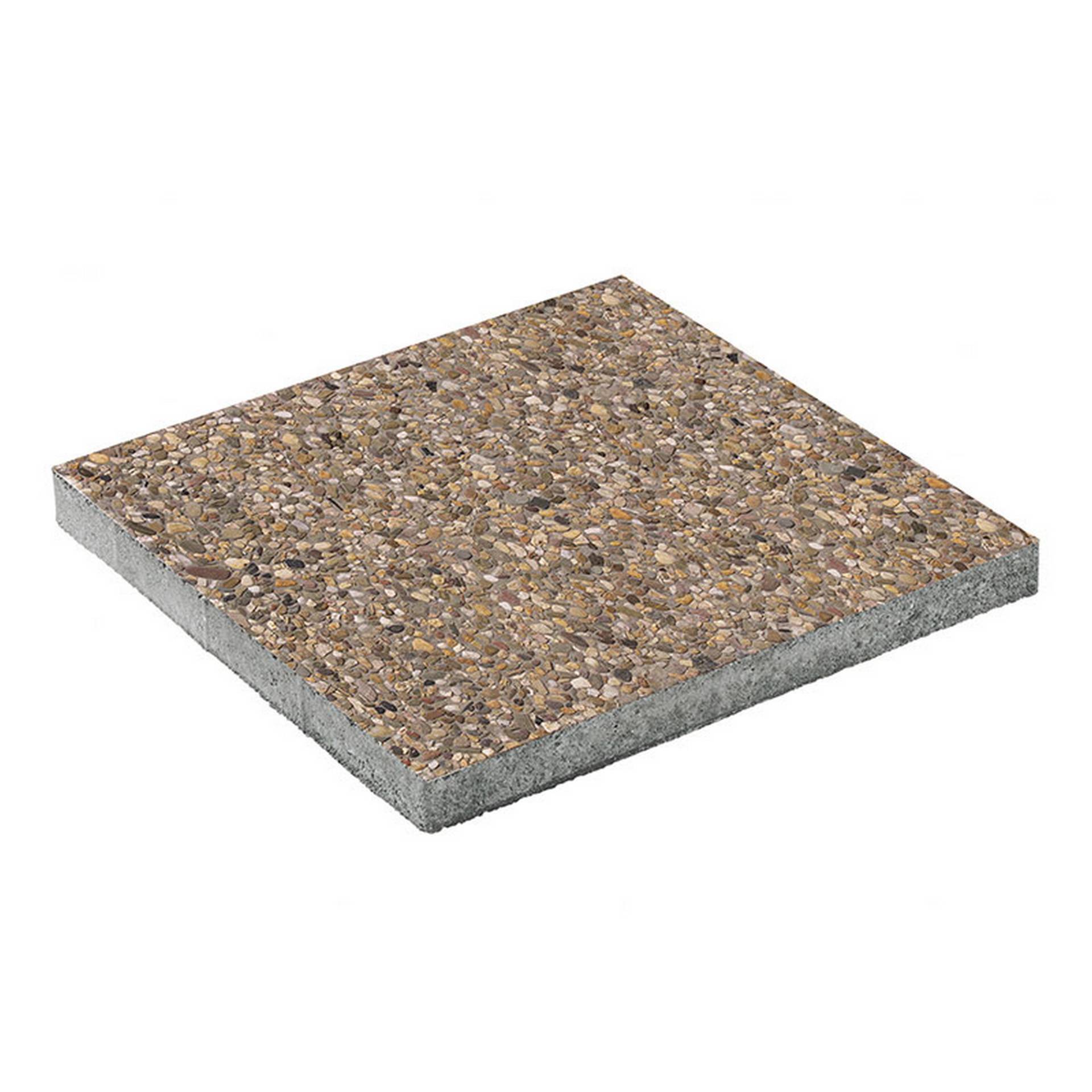 Diephaus Waschbeton-Terrassenplatte braun/bunt 40 x 40 x 4 cm Diephaus Waschbeton-Terrassenplatte braun/bunt 40 x 40 x 4 cm von Diephaus