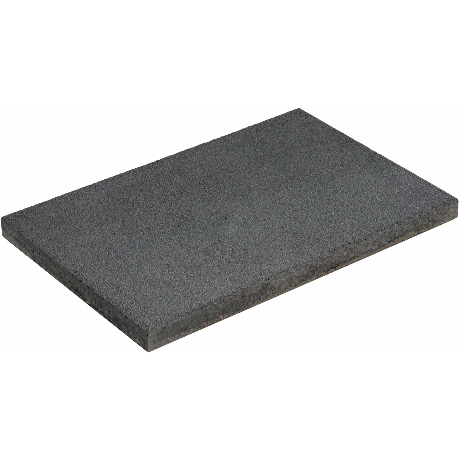 Diephaus Terrassenplatte Rustic Schwarz-Basalt 60 cm x 40 cm x 4 cm von Diephaus