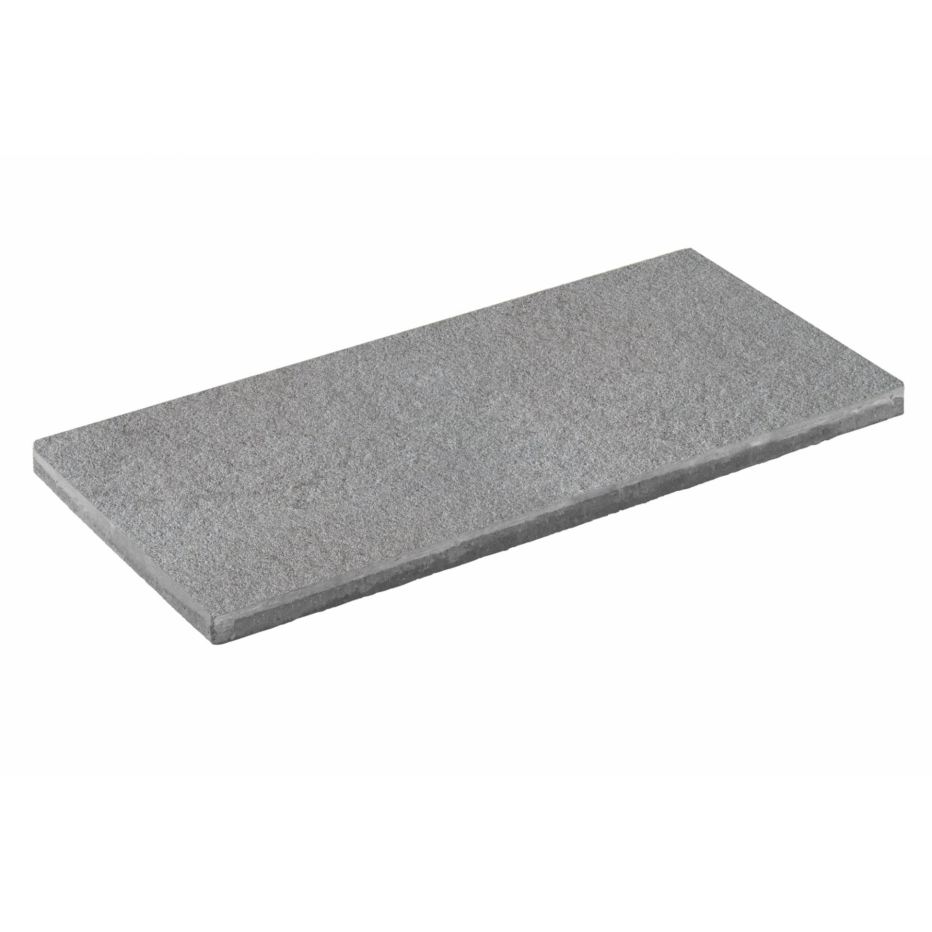 Diephaus Terrassenplatte 'T-Court Selection' Beton mittelgrau 80 x 40 x 4 cm von Diephaus