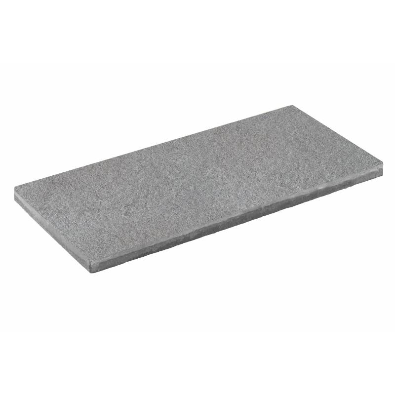 Diephaus Terrassenplatte 'T-Court Selection' Beton mittelgrau 80 x 40 x 4 cm von Diephaus